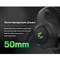 Miniatyrbilde 9 av 10: Zalman headset ZM-HPS310 RGB / herní / náhlavní / drátový / 7.1 / USB / černý