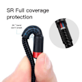 Miniatyrbillede 9 af 10: Baseus Type-C - Type-C cable Cafule PD2.0 60W Flash charging (20V 3A) 1m Black/Gray (CATKLF-H91)