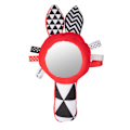 Miniatyrbillede 1 af 8: Canpol babies Soft Contrast Toy with Squeaker and Mirror SENSORY TOYS 68/080