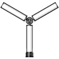 Miniatyrbild 2 av 5: Velbon video light Portable Multi-Function LED Light (30254)