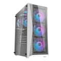 Miniatyrbild 1 av 8: Computer Case Darkflash DK352 Plus  with 4 fans (Black & White)