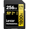 Miniatyrbillede 2 af 3: Lexar memory card SDXC 256GB Professional 1800x UHS-II U3 V60