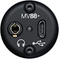 Miniatyrbillede 4 af 5: Shure MV88+ VIDEO KIT Black Table microphone