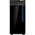 Miniatyrbild 2 av 6: Case|GIGABYTE|C200 GLASS|MidiTower|Not included|ATX|MicroATX|MiniITX|Colour Black|GB-C200G