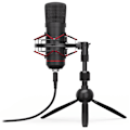 Miniatyrbillede 3 af 8: Endorfy mikrofon Solum T / stojánek / pop-up filtr / 3,5mm jack / USB-C