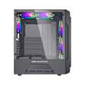 Miniatyrbillede 2 af 9: Computer case Darkflash LEO (black)