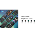 Miniatyrbillede 7 af 9: Govee H6066 Glide Hexa Pro; Panele LED; RGBIC