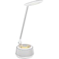 Miniatyrbillede 2 af 6: Platinet desk lamp with speaker & USB charger PDLU9A 18W (44123)