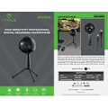 Miniatyrbillede 3 af 5: VERTUX Sphere Professional digital microphone PC / PS4 / PS5