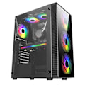 Miniatyrbild 2 av 3: Case FSP CMT192 TG ATX Mid Tower, Black