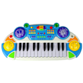 Miniatyrbillede 2 af 5: Organ Keyboard Chair Microphone Blue