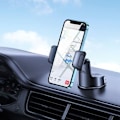 Pikkukuva 5 / 11: Joyroom Car Mount Holder (Dashboard Version with Suction Cup) 4.5 - 6.7 inch, Black (JR-ZS284)