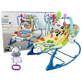 Miniatyrbilde 1 av 4: Rocking Chair 2in1 Blue Zebra Sounds Vibration