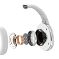 Pikkukuva 9 / 9: CASTI Baseus Encok D02 PRO, utilizare multimedia, smartphone, over the ear, pliabile, microfon pe casca, conectare prin Bluetooth 5.0, alb "NGTD010302