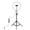 Miniatyrbilde 2 av 11: Tripod Mount Puluz 1,1m + 26cm RGBW LED Ring Vlogging  PKT3044