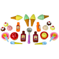 Pikkukuva 2 / 3: Sweet Treats Set Ice Cream Cupcakes Sauces Spoons