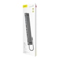 Miniatyrbilde 7 av 8: Baseus Enjoyment Series Multi-functional Type-C intelligent HD HUB（PD/HD4K*2/VGA/RJ45/SD/TF/USB*3/Audio*1/Stand)Dark gray