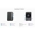 Pikkukuva 3 / 3: Synology | Tower NAS | DS224+ | up to 2 HDD/SSD | Intel Celeron | J4125 | Processor frequency 2.0 GHz | 2 GB | DDR4