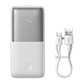 Pikkukuva 2 / 8: Powerbank Baseus Bipow Pro 10000mAh, 2xUSB, USB-C, 20W (white)