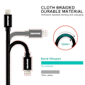 Miniatyrbillede 2 af 4: Swissten Datový Kabel Textile USB-C / Lightning 1,2 M Stříbrný