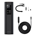 Miniatyrbilde 5 av 9: Baseus Car Tool Super Mini Inflator Tyre Pump 15sec Fast Inflation, 4 Tires in 25 Minutes, Black (CRCQ000001)