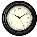 Miniatyrbillede 2 af 4: Platinet wall clock August (43624)