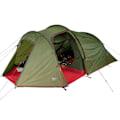 Pikkukuva 2 / 10: High Peak Goshawk 4 Green, Red Dome/Igloo tent
