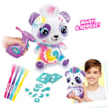 Miniatyrbillede 10 af 11: AIRBRUSH PLUSH plush with airbrush Panda, 25 cm
