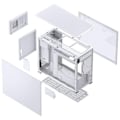 Miniatyrbild 5 av 10: Jonsbo D31 MESH Screen Micro-ATX Case, Tempered Glass - white
