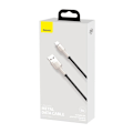 Miniatyrbillede 7 af 7: CABLU alimentare si date Baseus Cafule Metal, Fast Charging Data Cable pt. smartphone, USB la USB Type-C 66W, 2m, negru "CAKF000201" (timbru verde 0.1