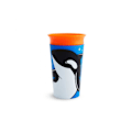 Miniatyrbillede 1 af 5: MUNCHKIN WildLove Sippy Cup, orca, Miracle 360,  6m+, 266 ml, 05177802