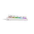 Miniatyrbillede 7 af 8: GAMING KEYBOARD GENESIS THOR 303 FR RGB BACKLIGHT MECHANICAL BROWN SWITCH WHITE HOT SWAP