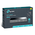 Miniatyrbillede 1 af 4: TP-LINK | Switch | TL-SG1024D | Unmanaged | Desktop/Rackmountable | Gigabit Ethernet (copper) ports quantity 24 | 36 month(s)
