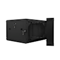 Miniatyrbillede 4 af 7: Lanberg WF02-6606-10B rack cabinet 6U Wall mounted rack Black