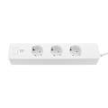 Miniatyrbild 4 av 5: Branch Socket DELTACO SMART HOME 3xCEE 7/4, USB-A 2A, white / SH-P03USB2