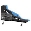 Pikkukuva 2 / 7: R/C 4D-G4 Airplane Lights Blue Black