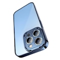 Miniatyrbillede 2 af 6: Baseus Glitter Transparent Case and Tempered Glass set for iPhone 14 Pro Max (blue)