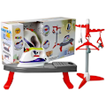 Miniatyrbillede 1 af 4: Iron on batteries. Board. Stand with hangers