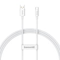 Miniatyrbillede 4 af 9: Cable USB do USB-C Baseus Superior 100W 1m (white)