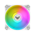 Miniatyrbild 4 av 6: ASUS TUF GAMING TF120 ARGB WHITE EDITION Computer case Air cooler 12 cm 1 pc(s)