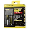 Miniatyrbilde 2 av 4: Universal Charger i2 LiIon & NIMH 18650; CR123; AA; AAA; C;D  NITECORE