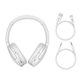 Pikkukuva 7 / 9: CASTI Baseus Encok D02 PRO, utilizare multimedia, smartphone, over the ear, pliabile, microfon pe casca, conectare prin Bluetooth 5.0, alb "NGTD010302