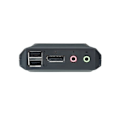 Miniatyrbilde 3 av 6: ATEN 2-Port USB DisPlayPort Cable KVM Switch