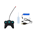 Miniatyrbillede 6 af 7: Black Police Remote Control R/C Sports Car