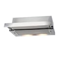 Miniatyrbillede 1 af 4: CATA | Hood | TF 2003 Duralum 600 | Telescopic | Energy efficiency class C | Width 60 cm | 390 m³/h | Mechanical control | LED | Stainless steel