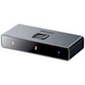 Miniatyrbild 5 av 9: SWITCH video Baseus Matrix, HDMI bidirectional - 2x HDMI 4K / 30 Hz, gri "CAHUB-BC0G" (timbru verde 0.8 lei) - 6953156219700