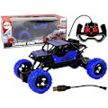 Miniatyrbilde 1 av 8: Remote Controlled Terrain Car R/C 1:18 Blue