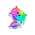 Miniatyrbillede 4 af 4: CORSAIR iCUE QL140 RGB 140mm Double Fan White