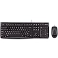 Miniatyrbilde 1 av 4: Logitech MK120 Corded Desktop -US-Layout