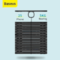 Miniatyrbillede 5 af 8: Baseus Tool Invisible Phone Holder Ring Silver (SUYB-0S)